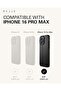 Leather Phone Case Fits iPhone 16 Pro Max Premium European Leather Slim Profile - 3