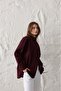 Claret Red Oversize Shirt - 5310 - 3