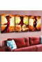 Zevahir 3 Pcs Canvas Fashion Woman Painting