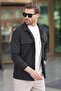 Black Pocket Detailed Shirt Jacket 6748 - 7