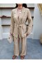 Linen Jacket Trousers Set - 3