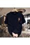 Comfortable Crew Neck T-Shirt for Men Plus Size, 100% Cotton Short Sleeve Top, - 5