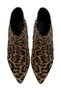 24K-526 4Pr Leopard Women's Heeled Boots - 4