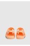 Orange Flat Sandals for Girls - 4