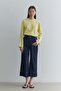 Long Sleeve Basic Sweat Yellow - 5