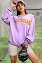 Mad Girls Lilac Sweatshirt Mg785