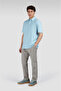 Cotton Lyocell Polo Shirt with Buttons - 4