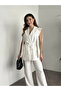 Women's Rope Tied Vest Suit - 5