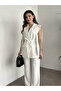 Women's Rope Tied Vest Suit - 3