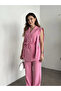 Women's Rope Tied Vest Suit - 5