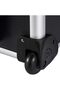 4-in-1 Rolling Makeup Train Case Lift Handle + Lockable Key Aluminum Trolley Cart - 5