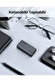 20W PD, 5,000mAh, Portable Power Bank with Built-in foldable USB-C Port, Grey. - 3