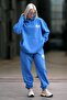 Blue Hooded Women's Tracksuit Set MG1917 - 2