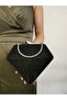 Soave Collection Women's Evening Dress Snake Black Chain Wedding Night Party Bag - 3