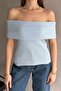 MADONNA طية صدر السترة بلا أكمام Camisole BLUZ - 4