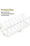 Acrylic Belt Storage Holder with 7 Compartments for Closet or Drawer Organization and Clear Display - 2