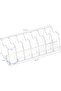Clear Acrylic Belt Organizer Box with 7 Compartments for Closet or Drawer Storage and Display - 3