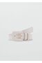 Crocodile Skin Look Belt - 2