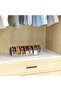 Clear Acrylic Belt Organizer Box with 7 Compartments for Closet or Drawer Storage and Display - 5