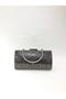Platinum Color Water Drop Stone Evening Dress Clutch Portfolio Chain Strap Hand Wedding Engagement Evening Bag - 3