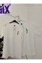 تيشيرت كبير الحجم مطبوع عليه صورة النار والماء، حصري للأزواج