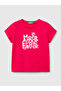 Girl's Printed Tshirt 1-6 Years Fuchsia