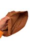 حقيبة Angel Bag مصنوعة من نسيج محبوك وجاهزة للحقيبة مع قاعدة مبطنة ورباط مقاس 22 × 12 سم لون بني فاتح - 2