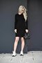Black Bodycon Ribbed Mini Dress Mg1710 - 3
