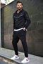 Black Men's Tracksuit 5673