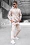 Beige Men's Tracksuit Set 5425 - 2