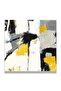 Abstract Pattern Canvas Painting - 5