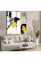 Abstract Pattern Canvas Painting - 4