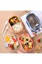 YAH Bento HL Lunch Box 2-Layer, 6-Compartment, Leak-Proof, BPA-Free, Microwave & Dishwasher Safe. - 9