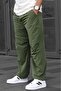 Khaki Regular Fit Men's Parachute Trousers 6504 - 2