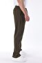 Khaki Buy Loose Trousers with Adjustable Pocket Detail 6545 - 3