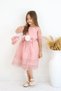 💜   Girl's Special Design Pearls Lace Dress Set (Bag + Belt Included) 💜 - 6