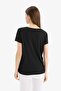 Regular Fit V-Neck Sequined Short Sleeve T-Shirt U3769Az25Sp - 7