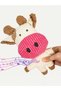 pig Cute Plush Toys Squeak Pet Cow Rabbit Animal Plush Toy Dog Chew Squeaky Whistling Involved Squir - 5