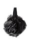 Seaweed Soft Lufa Shower Sponge - Black - Dead Skin, Gives Glowing Skin - PE Skin-friendly Bath Ball - 8