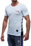 Side Tie Blue T-Shirt 2567 - 3