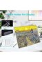 Set Of 5 Small Clear Acrylic Book Stands With Ledge For Displaying Books, Art, And Music Sheets - 5