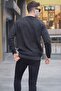 Black Crew Neck Knitwear Sweater 5766 - 2