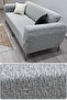 Jakarli 3-Seater Sofa Cover, Sofa Bed Cover Stone Gray (Product Contents 1 Piece) Sofa Cover