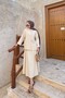Linen Suit with Skirt