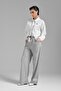 Women's Special Design Shirt with Tie Detail - 5