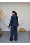 Shirt Collar Trousers Set - 2