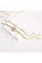 Gold Color Complete Zircon Stone Double Steel Anklet - 2