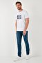 High Waist Slim Fit Jeans Men's Jeans Pants 6440305 - 2