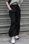 Black Parachute Jogger Women's Trousers Mg1726 - 4