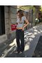 Smoked Straight Wide Women's Jeans MG2000 - 3